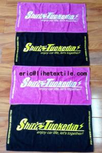 China costomize your towel , embroider your logo on the towel wholesale