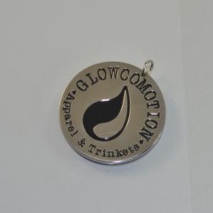 China Fashion High Quality Fashion Stainless Steel Round Shapped Necklace Pendant LPR384 wholesale