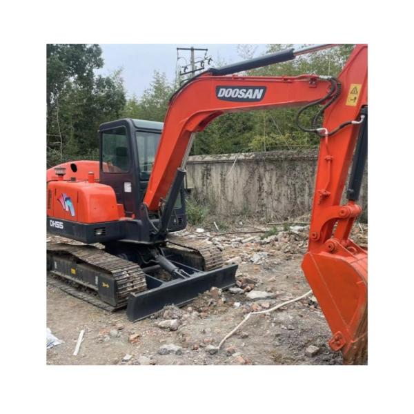 used mini excavator doosan 55 original engine second hand excavator doosan55 on