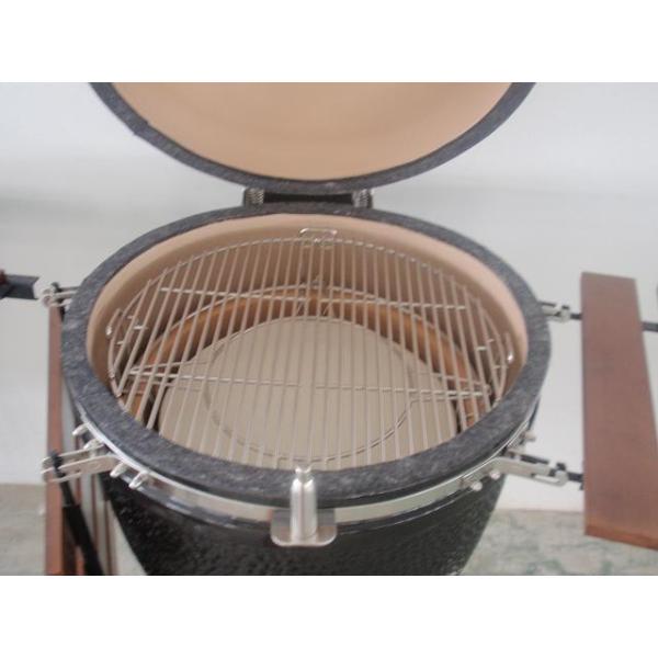 Quality 21" Kamado Grills Ceramic BBQ Kamado (Charcoal BBQ)-JX21002-B for sale