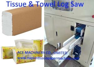 China 100mm V Fold Hand Towels Tissue Paper Cutting Machine wholesale