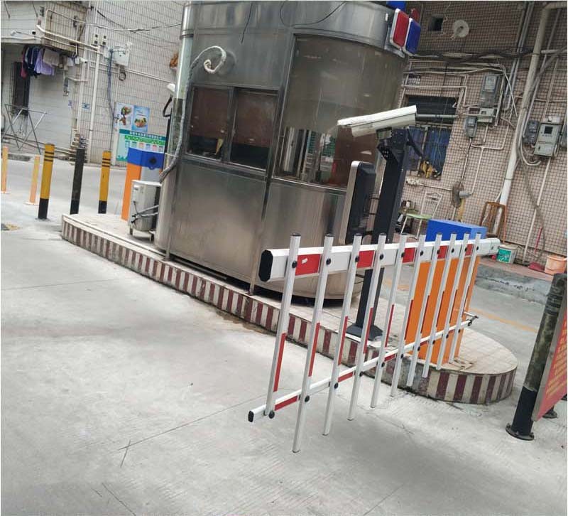 Fence Arm Weather Resistant Parking Barrier Gate RS485 For Residential