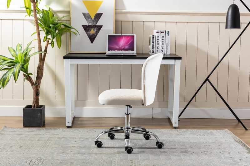 15.4lbs 31.1"H Swivel Task Chair Modern Executive Desk Chair