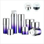 Double wall Luxury Airless Bottle Cosmetic Airless Pump Bottle Airless Lotion