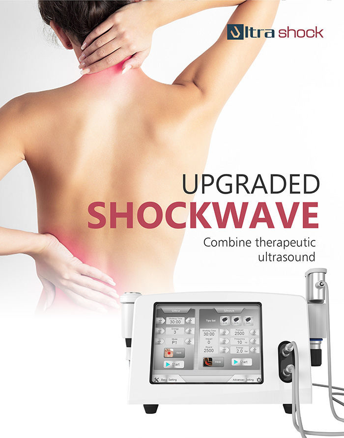 Single Or Dual Output Ultrasound Physiotherapy Machine For Body Pain Relief