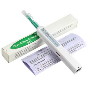 China One Click Cleaner Fiber Optic Cable Tools Fiber Cleaning Pen PVC Material wholesale