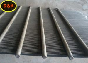 China Durable Welded Wedge Wire Screen Filter Rating 99% For Water Treatment wholesale