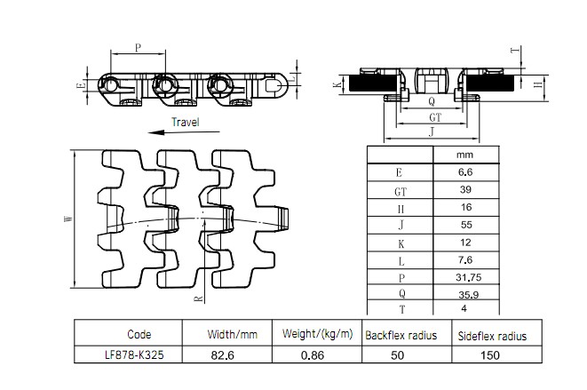 PLASTIC FLEXIBLE CHAINS 