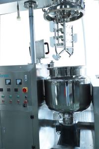 China 50-5000L Cosmetic Emulsifier Mixer Steam Electric Hot Oil Heating wholesale