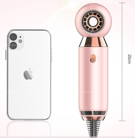 ODM High Airflow 370g Portable Hair Blow Dryer For Travelling