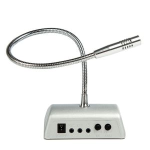 Counter Service Window Intercom System DC 12V Interphone Teller Microphone