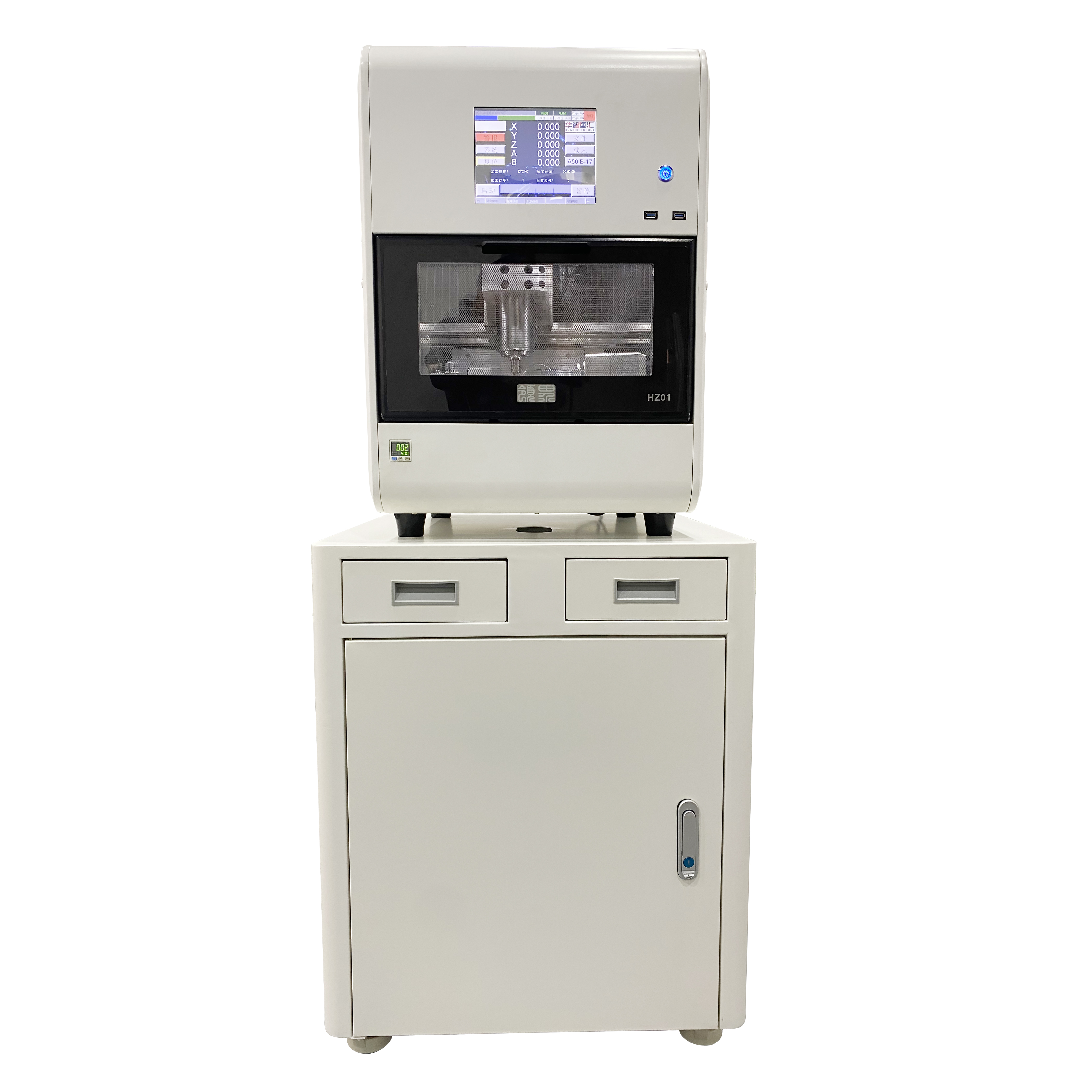 CAD CAM Dental Milling Machine For Zirconia Block 4.5bar - 8bar Dental Cnc Machine