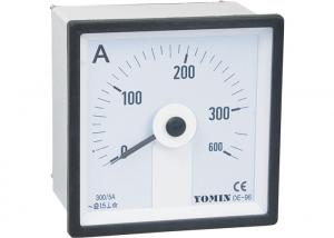 China 300/5A 240° Long Scale Meter / Moving Instrument DC Ammeter / Frequency / Analog Meter on sale