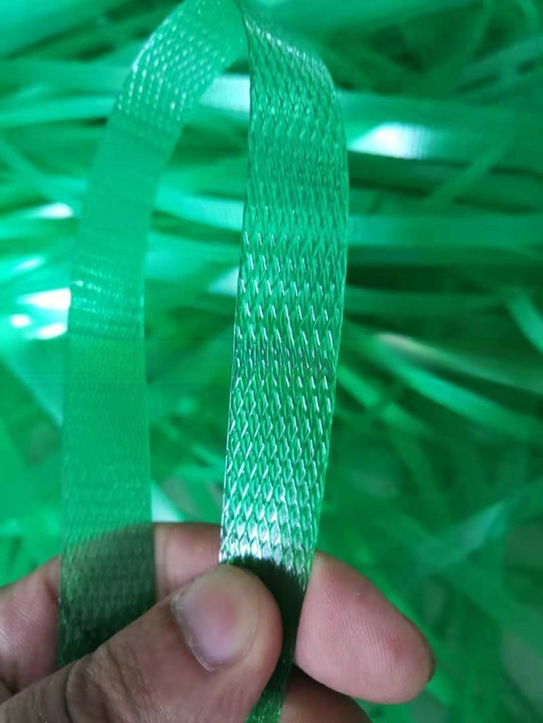 Pet Fiber Strap Band Line / Geo Strap Band Making Machine