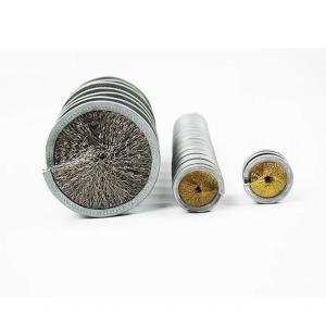 China Coil Spiral Cleaning Brushes Steel Metal Brass Wire Inward wholesale