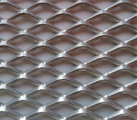 Diamond Metal Expanding Wire Mesh 1 - 3mm Thickness Corrosion Resistant