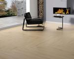 Moisture-Proof 200x1200mm Yellow Brown Wooden Porcelain Strips Eco-Friendly
