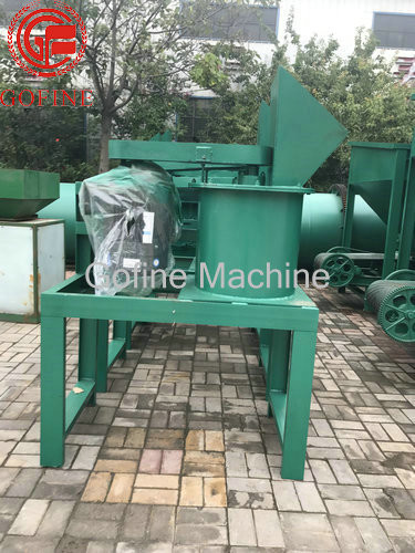 3Ton 11Kw Fertilizer Processing Machine Vertical Crusher With Chain Structure