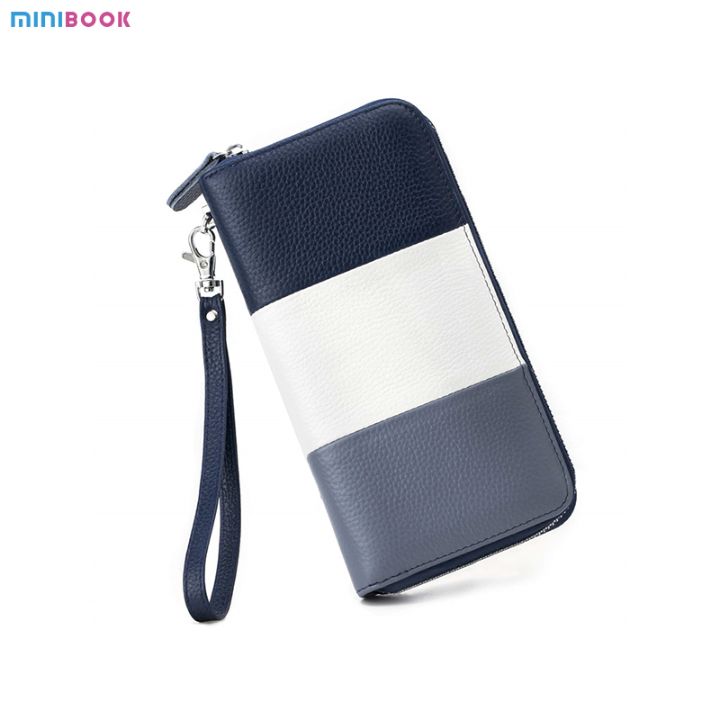 Daily Life Ladies Clutch Bags Wallet Multi Function Long Leather Clutch Purse for Women