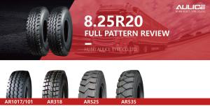 China Deep Block Pattern 8.25 R20 Tyres Cuts Resistance Commercial Vehicle Tyres wholesale