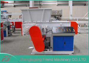 China Single Shaft Plastic Grinding Machine / Durable Wood Shredding Equipment wholesale