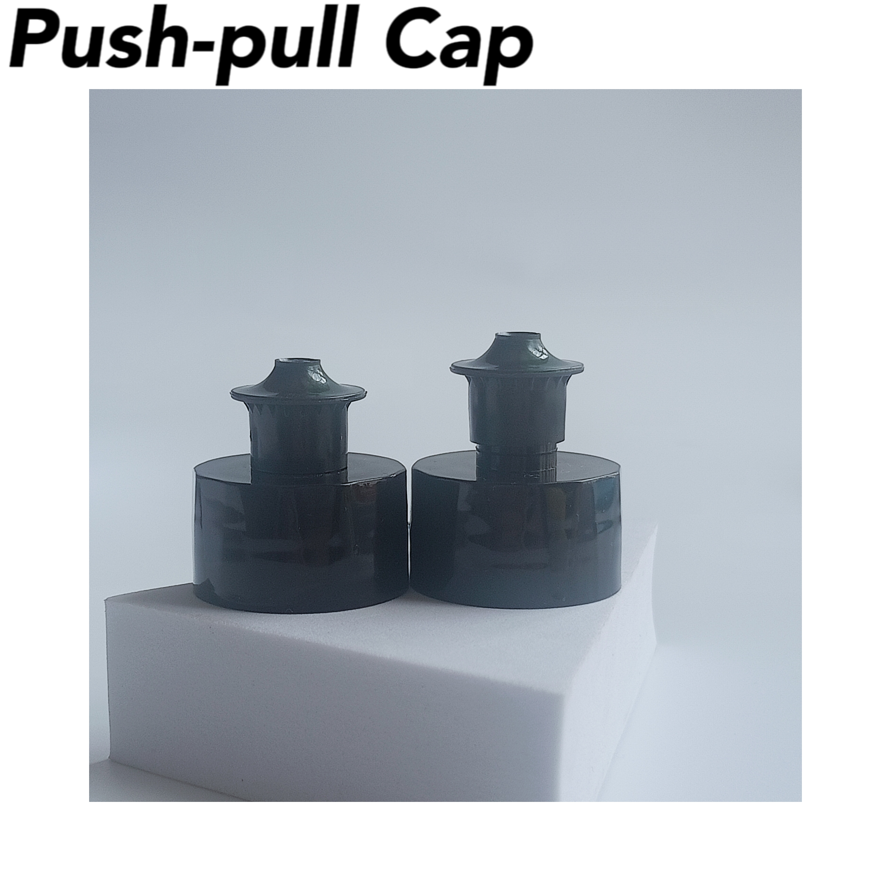 28/410 Colorful Sport Lid Cap PP Plastic Push Pull Cap for Plastic Bottle Sealing Type