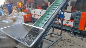 China Roto Moulding Plastic Recycling Pelletizing Machine Leftover Material wholesale