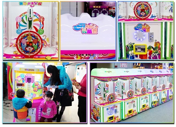 Attractive Gift Vending Machine With Metal + Plastic Material Easy To Manipulate