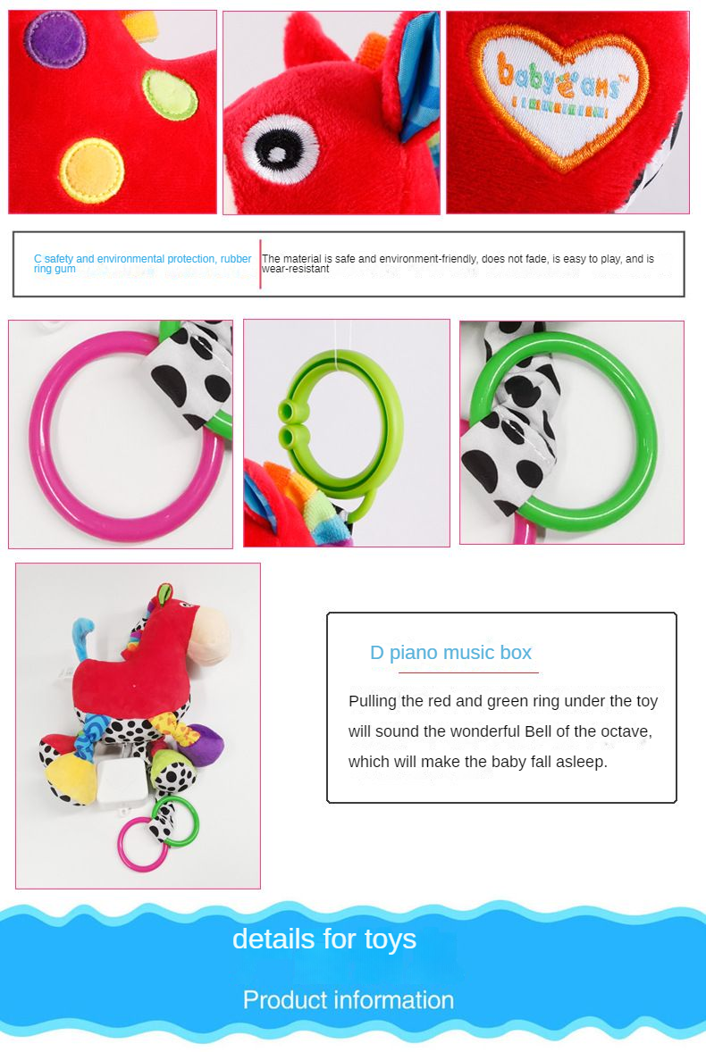 Unisex Kids Gift Plush Stuffed Animals Music Talking Plush Toy Customize Logo