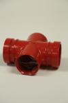 Polished Surface 4 Way Pipe Fitting ANSI Standard