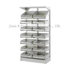 China H198cm Stainless Steel Medical Cabinet Adjustable Rack wholesale