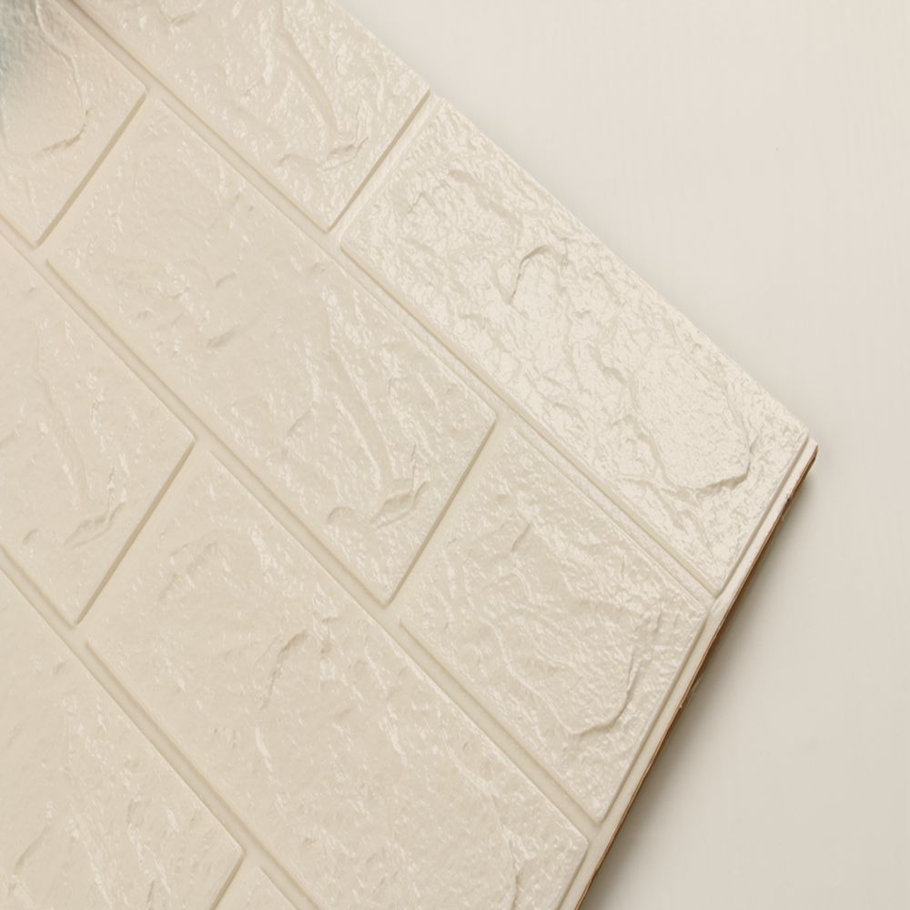 3d foam wall tile wallpaper 3D Brick PE Foam wallpaper 120-150g/PCS wall panel sticker home decoration for wall