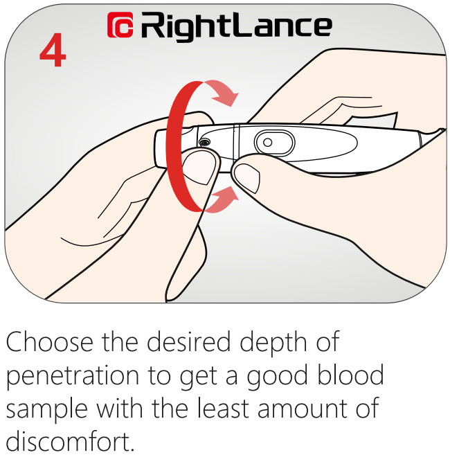 Repeated Use Pen Blood Lancet Stainless Steel Glucometer Needle Pen For Blood Collection