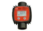 Male / Female Thread UREA Fluid Fuel Flow Meter With Aluminum Measuring Chamber