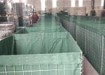 Galvanized Wire Mesh 4mm Hesco Bastion Wall For Defensive