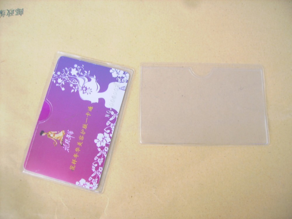 Retractable Rigid Plastic Pvc Badge Holder For Name Card , Silk Printing