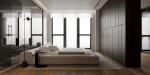 Classic Hotel Double Bed Modern Solid Wood King Bed