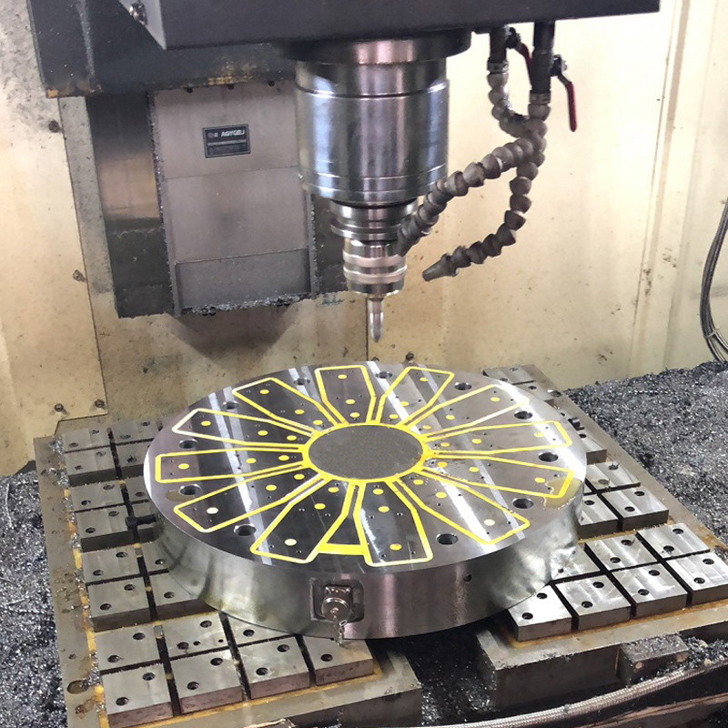 580mm X71 Circular Permanent Magnet Chuck For Lathe