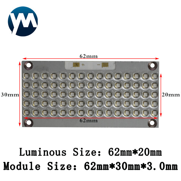 Copper Substrate COB UV LED Module 200W High Power 365nm 385nm 395nm