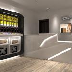 Fridge Home Appliances Display Rack Computer Shop Interior Electric Decoration