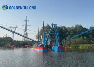 China Customized Full Hydraulic Sand Dredger Julong Dredger JLCSD400 wholesale