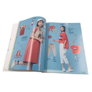 China Fashion A4 Magazine Printing Services / Perfect Bound Brochure Printing wholesale