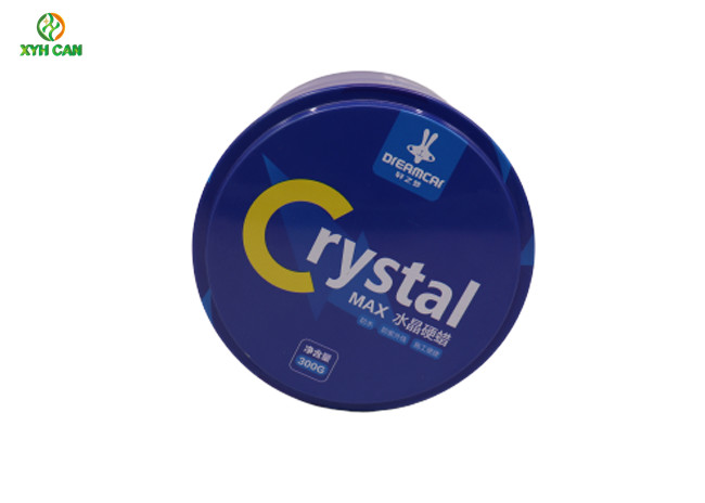 Wax Tin Can Large Capacity for Wax Packaging with High Cap Sponge