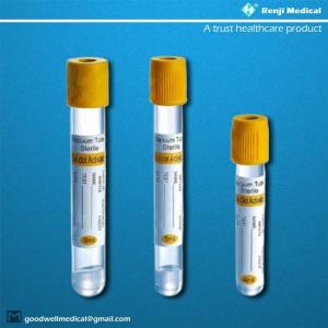 China Transparent Disposable Vacuum Blood Collection Tube CE Certification wholesale