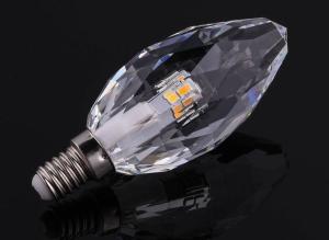 China 5W candle light bulb led spot Crystal Candle Light K5 crystal housing 220V E14 dimmable wholesale