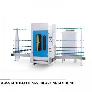 China Professional Auto Glass Edging Machine , Vertical Sandblasting Glass Equipment wholesale