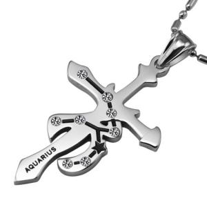China New Fashion Tagor Jewelry 316L Stainless Steel Pendant Necklace TYGN286 wholesale
