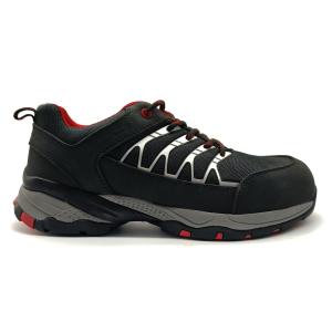 China Men Low Top Outdoor Safety Shoes Cowhide Steel Toe MD Sole Hiking Boots wholesale