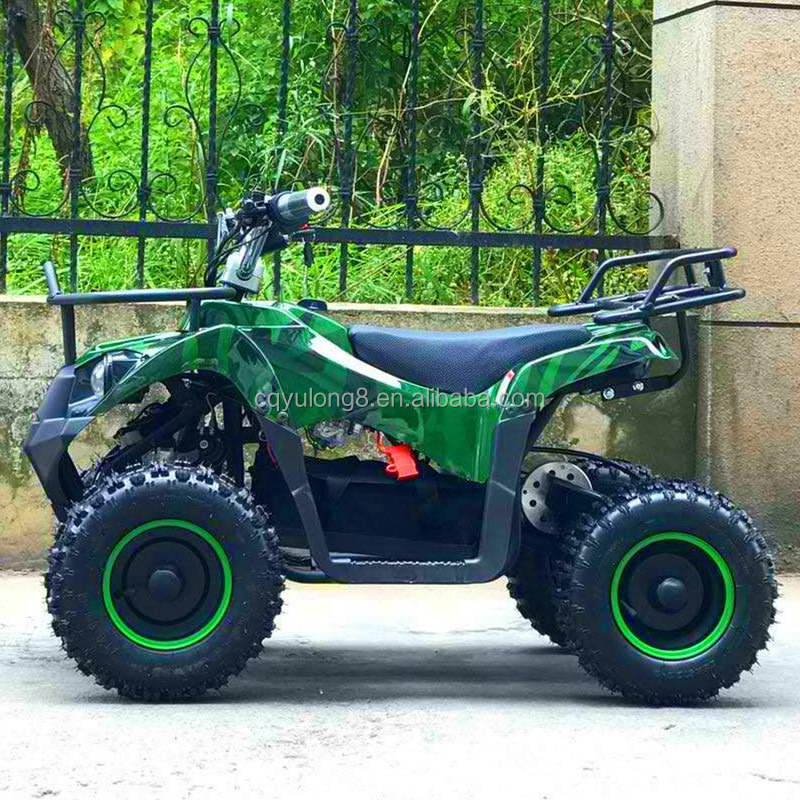 500-800W Shaft Drive Motor Electric Mini ATV Buggy 4 Wheel Quad Bike for Kids and Adults
