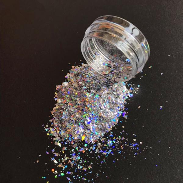 Custom Festival Beauty Makeup Industrial Printing Glitter with Environmentally Friendly and Degradable Solvent Resistance